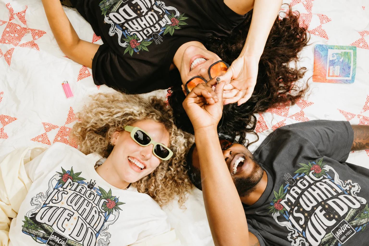 Garcia Hand Picked Magic Is What We Do apparel worn in a lifestyle setting