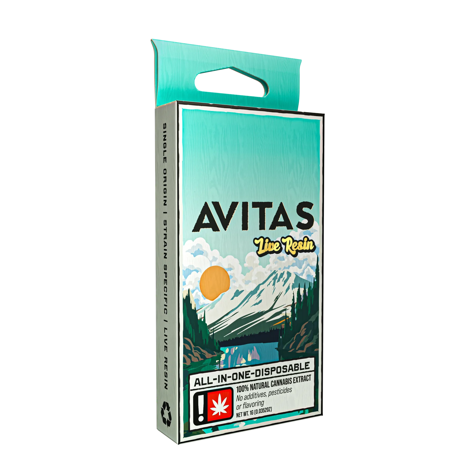AVITAS Live Resin all-in-one device render